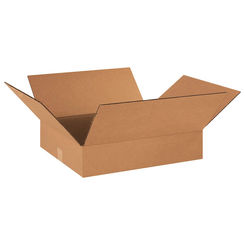 GRAINGER APPROVED 11R417 PK 25 Shipping Box,18x16x4 in 11R417