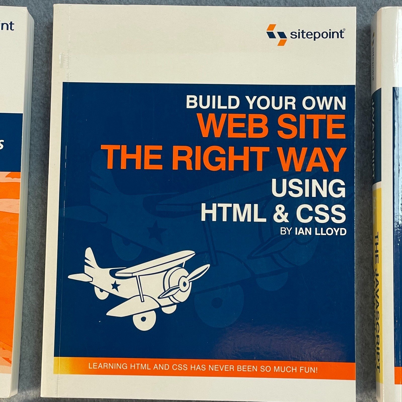 SitePoint Web Design Books Lot 9 PHP5 CSS Anthology HTML JavaScript Vintage Tech