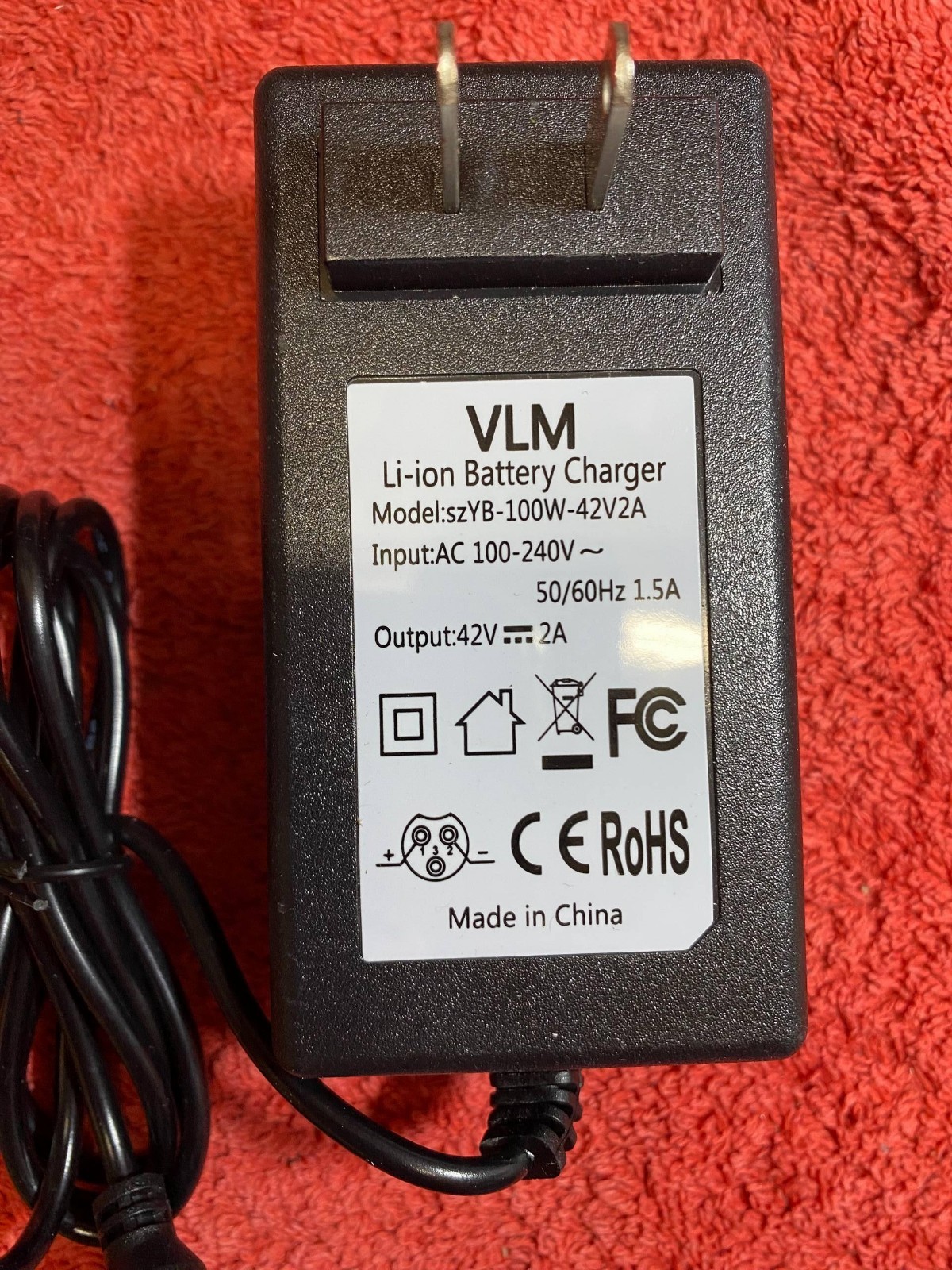 Charger for Hype Roam Ultra HY-RM HY-RM-ULT Electric Self Balancing Scooter ROAM