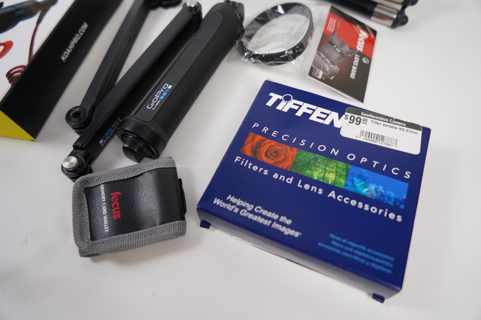Assorted Camera Gear Lot | Tiffen | Simah | Gopro