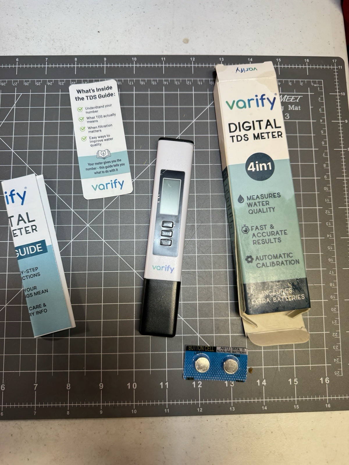 Instant 4-in-1 TDS Meter Digital Water Tester Drinking *read Description B143