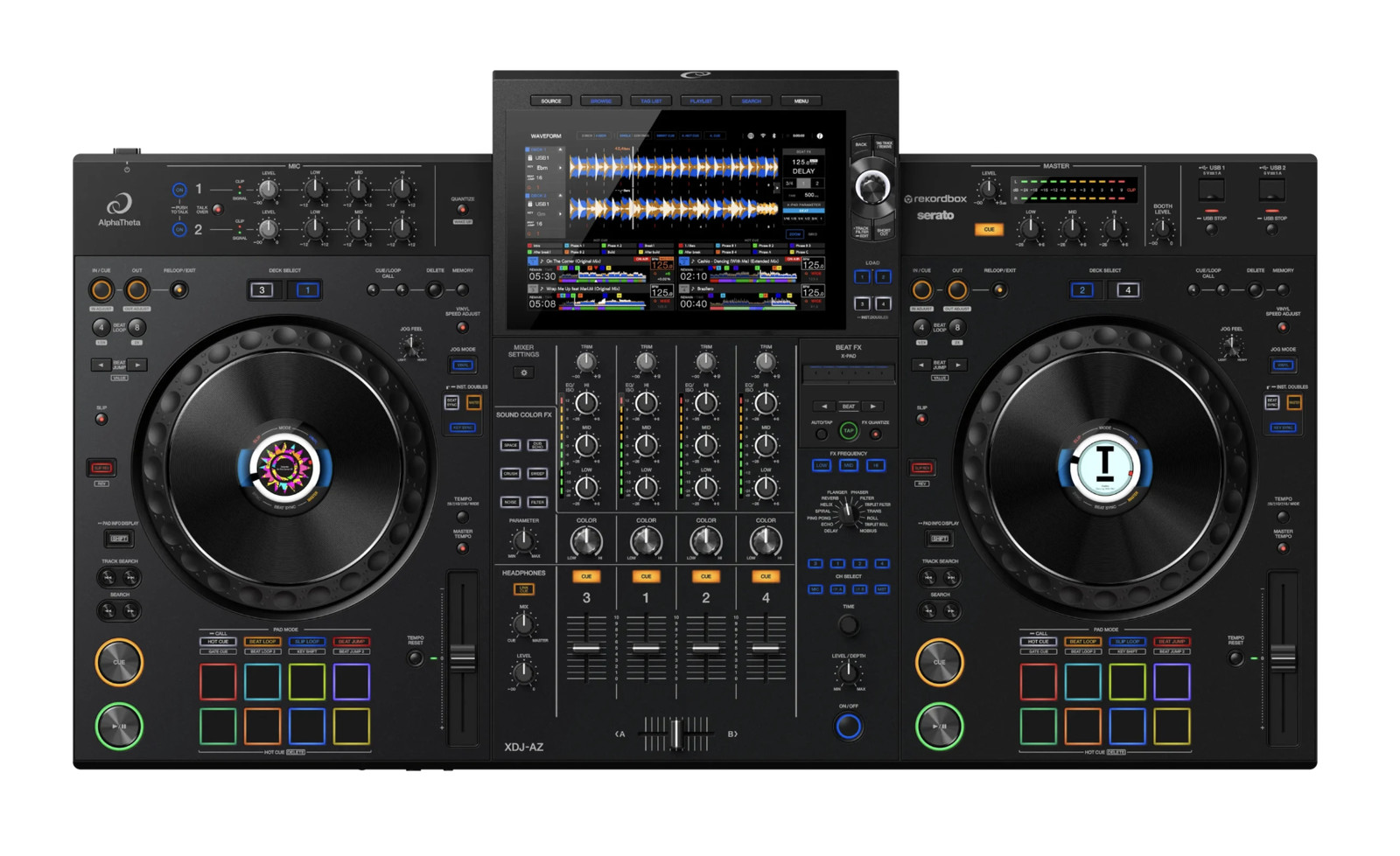 AlphaTheta XDJ-AZ + Headliner HL10024 Case Bundle
