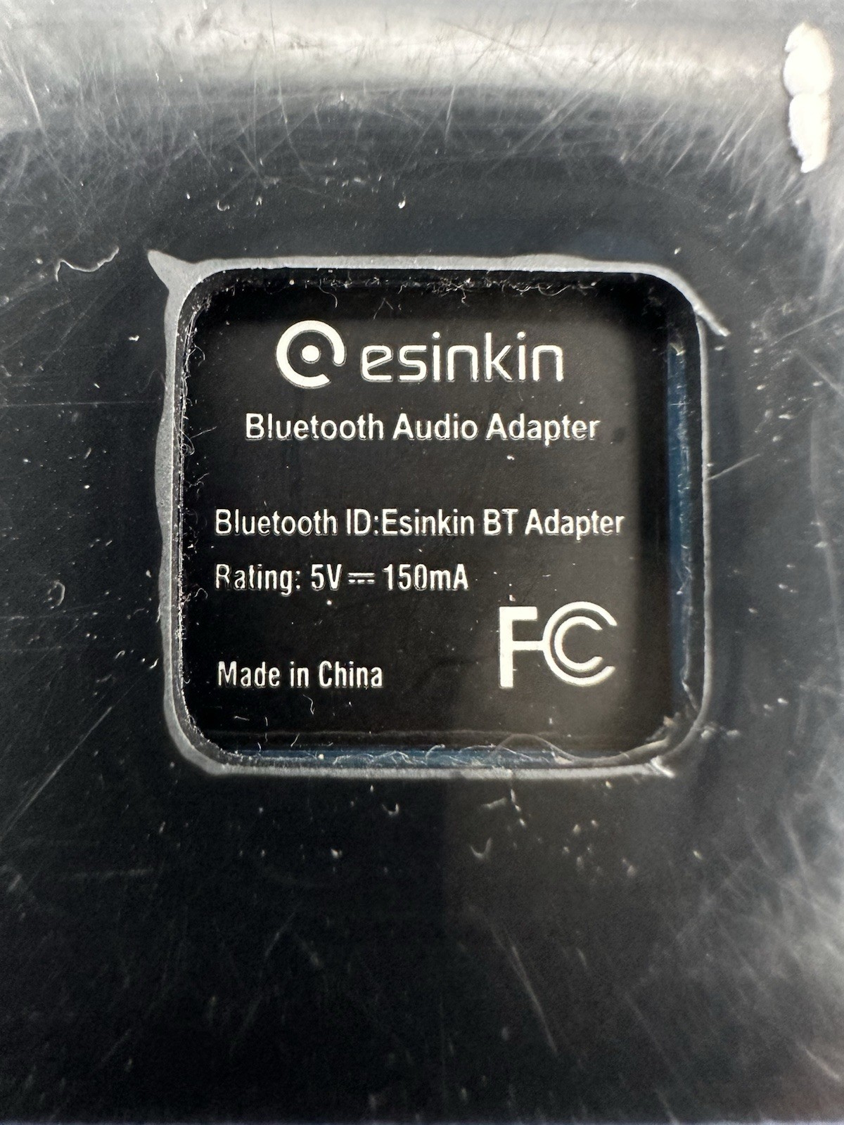 Bluetooth Audio Adapter for Streaming STEREO System Esinkin Wireless Audio RCA