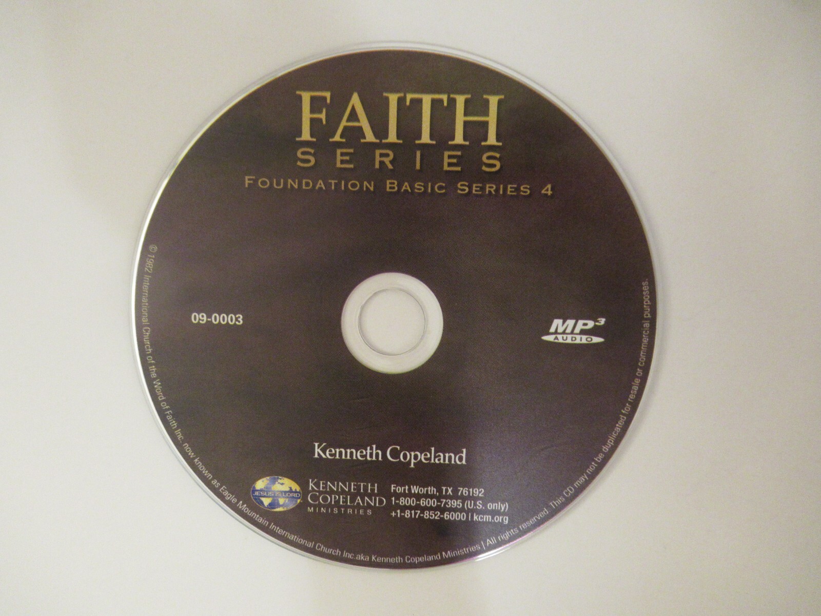 Kenneth Copeland - Faith Series - (CD)