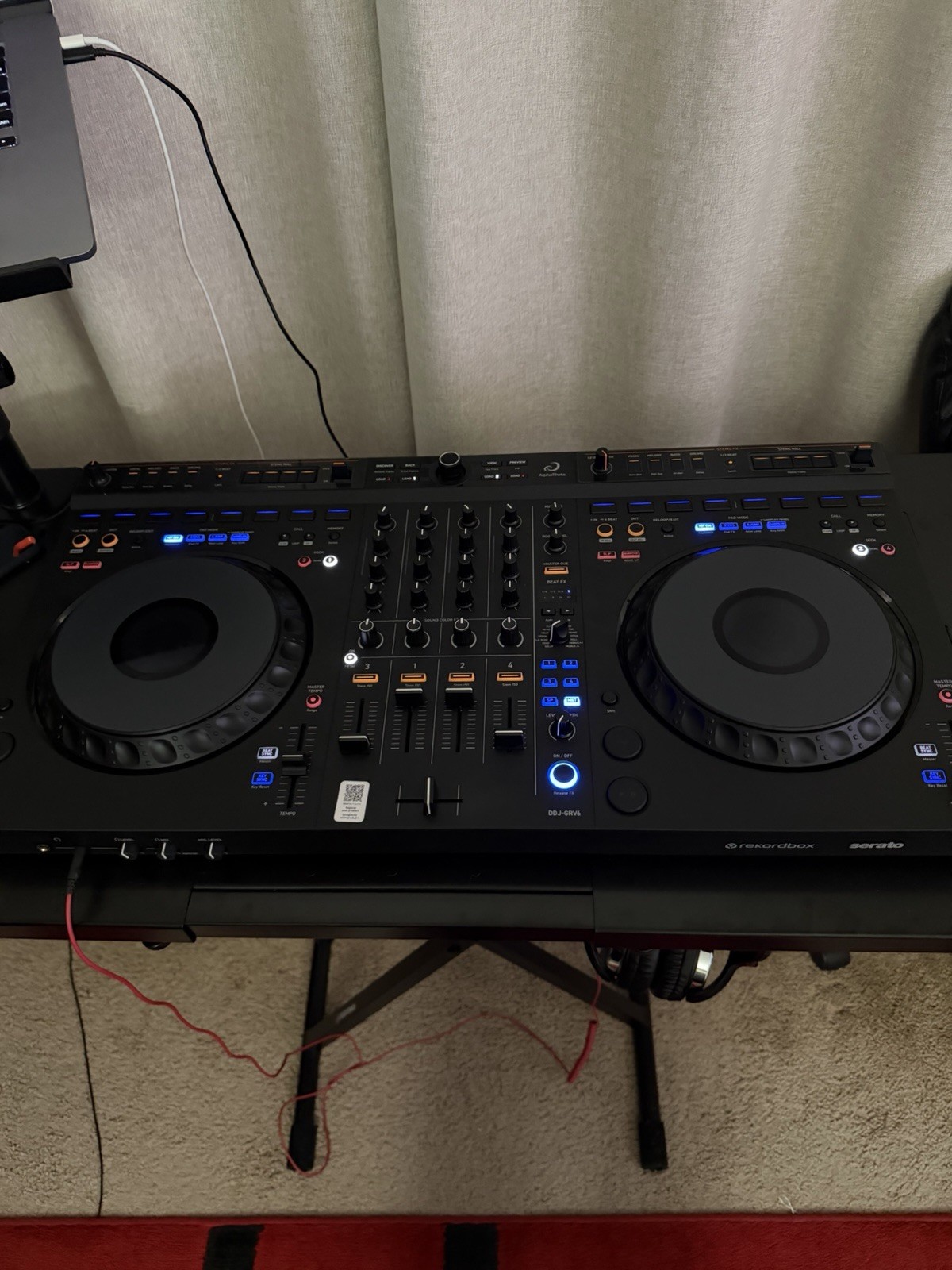 Alpha Theta DDJ-GRV6 4-Channel DJ Controller