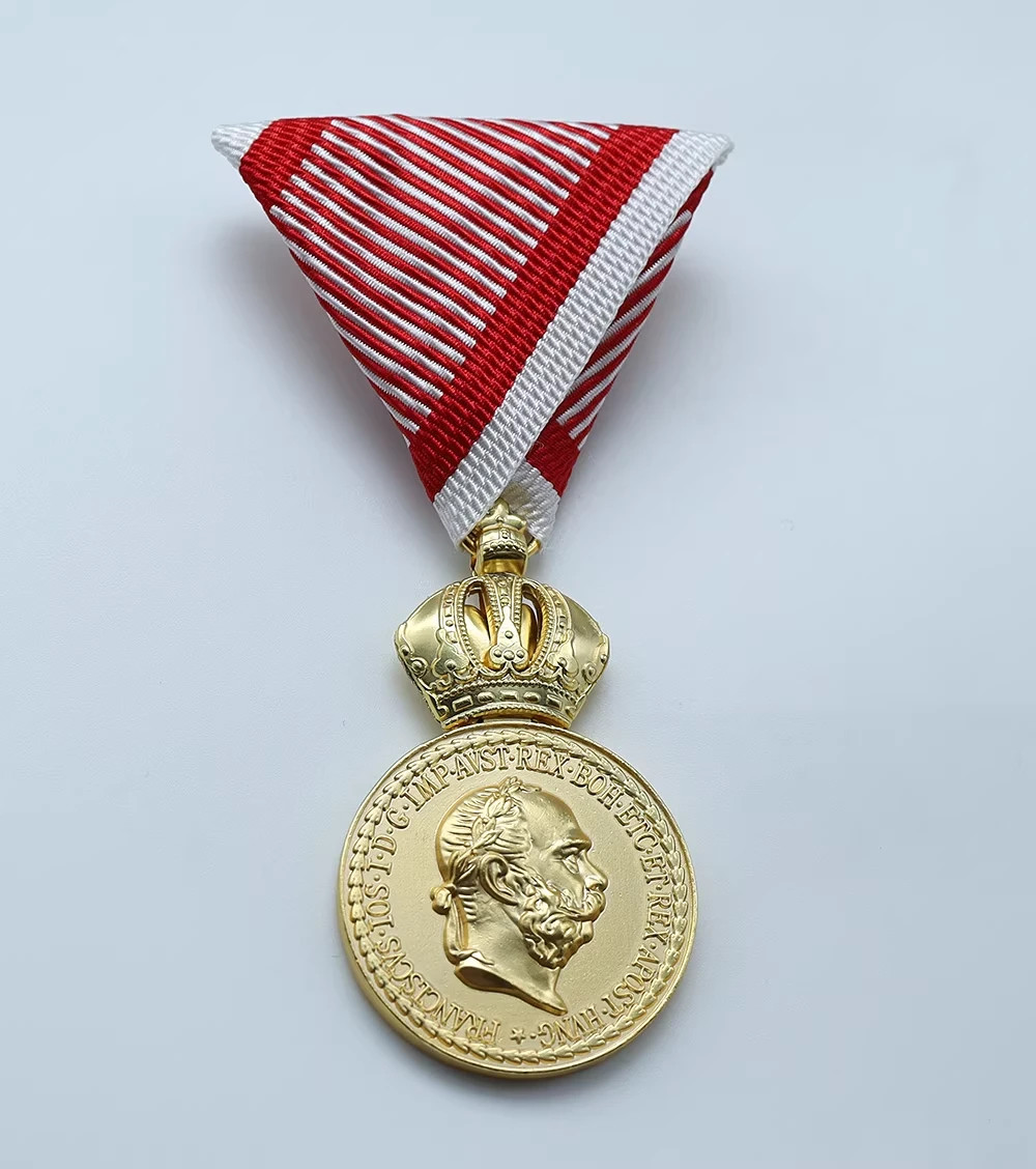 Austro-Hungarian Empire Franz Joseph I Military Merit Medal Reproduction