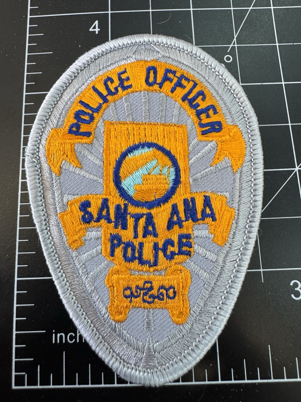 Santa Ana California Historic Vintage Obsolete Patch