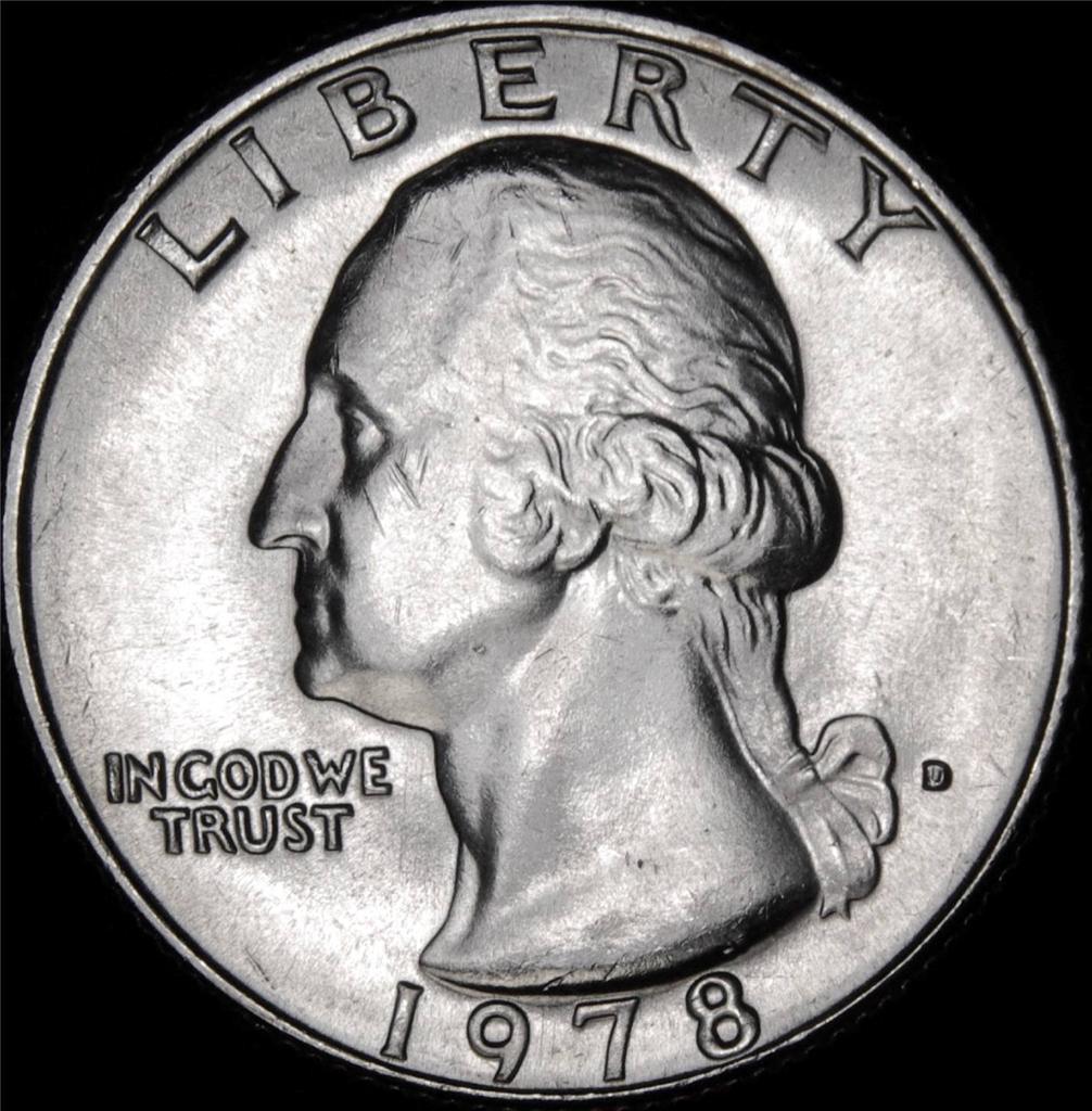 1978 D  Washington Quarter BU