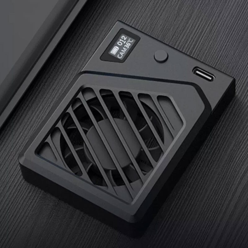 Cooling Fan Camera Aluminum for Sony Canon Fujifilm Cameras Livestreaming CA25