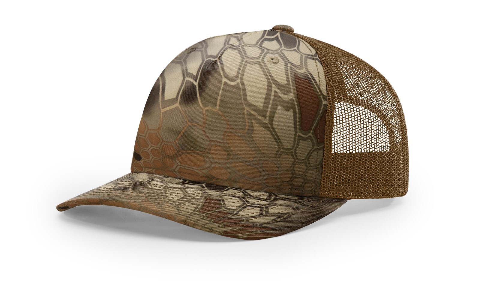 Richardson 5 Panel Trucker Cap 112FP Classic Style with Adjustable Duck Camo
