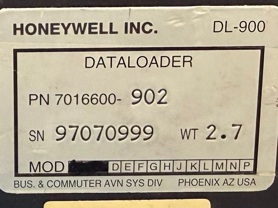 Data Loader DL900 7016600-902 Removed Working