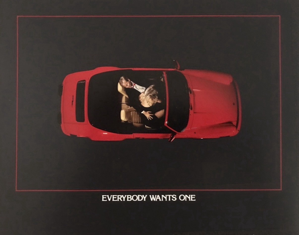 Everybody Wants One 22”x28”(Large) Original 1980’s Famous Car Poster! $39.95 + 1