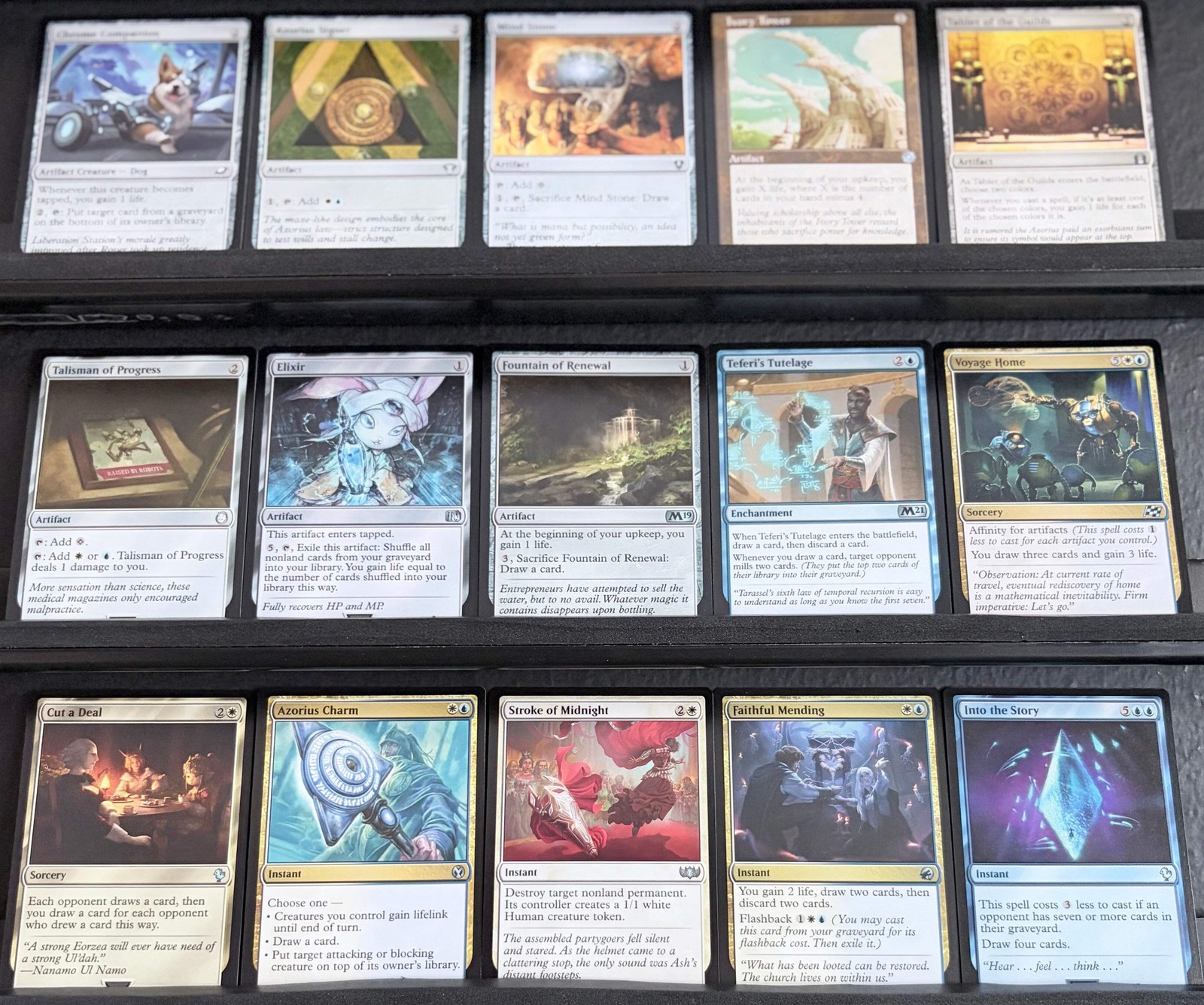 ***Custom Commander Deck*** Hope Estheim - Lifegain Mill - MTG EDH