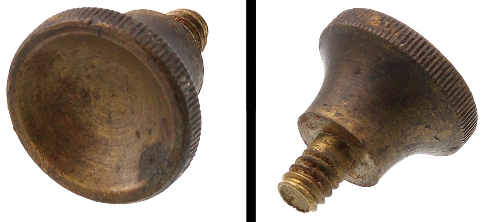 Orig. Knurled Brass Front Knob for Stanley No. 9 1/2 Block Plane - mjdtoolparts