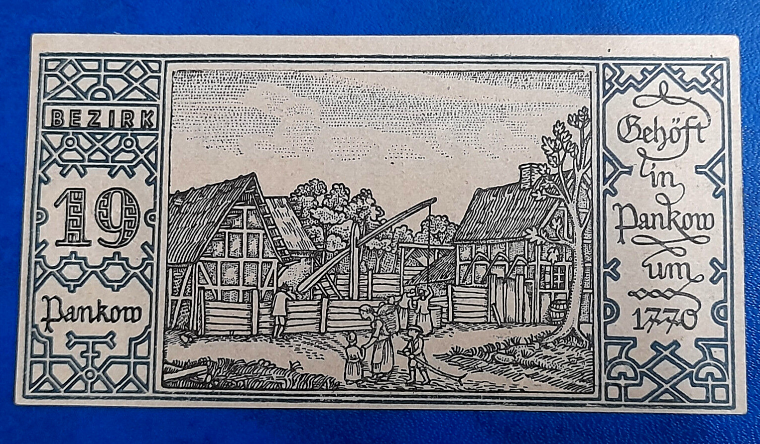 BERLIN NOTGELD 50 PFENNIGE 1921 EMERGENCY MONEY GERMANY BANKNOTE (28137)