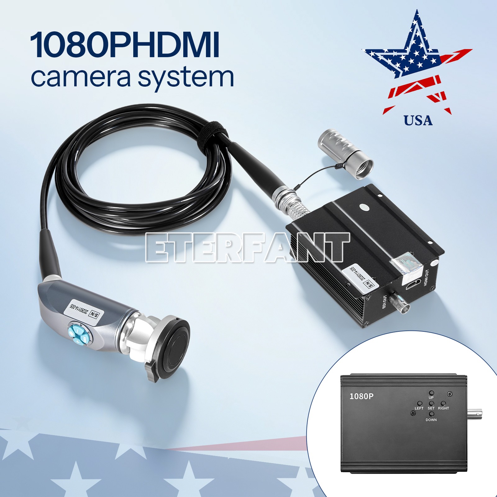 Endoscopy Camera Full Hd 1080p Laparoscopic Endoscope System for Laparoscopy