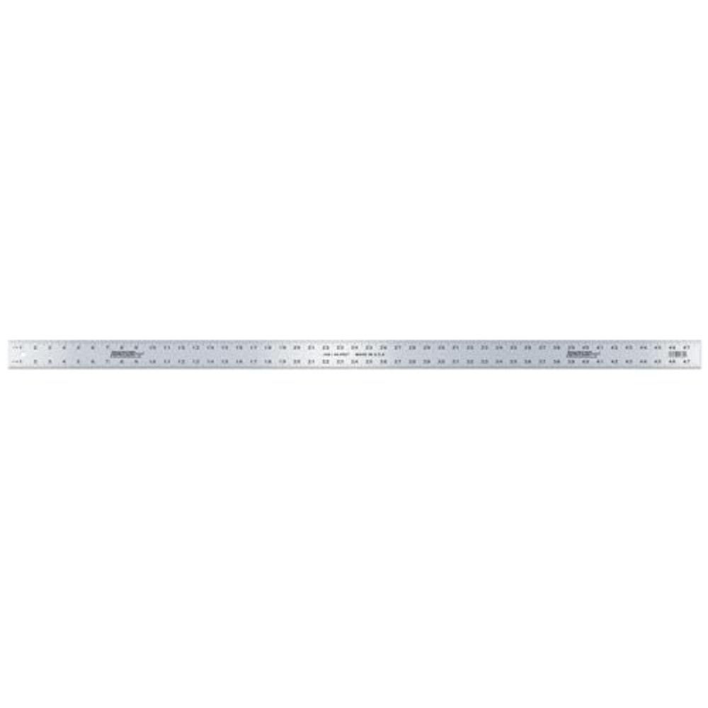 48 in. L x 2 in. W Aluminum Ruler SAE