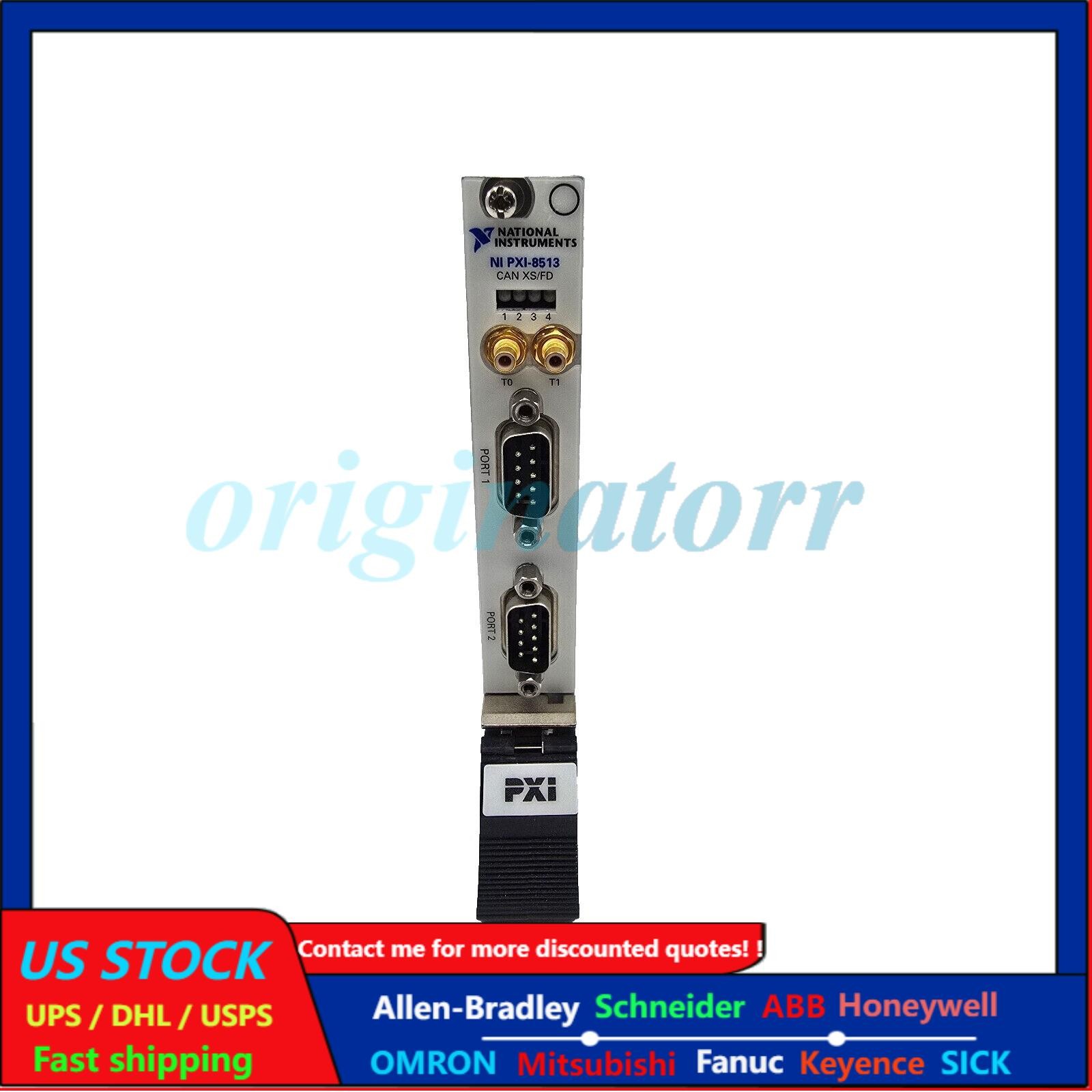 US Free TAX NEW NI PXI-8513 PXI 8513 CAN/XS, XNET 2-port.