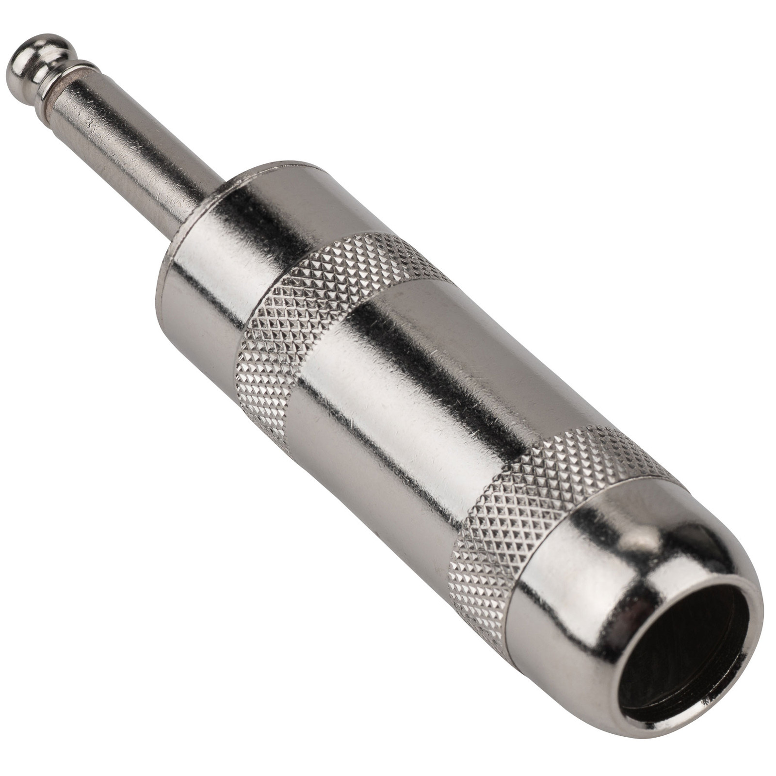 Switchcraft 184L 1/4" Mono Cable Mount Plug for Extra Large Cables - 0.451" Cabl