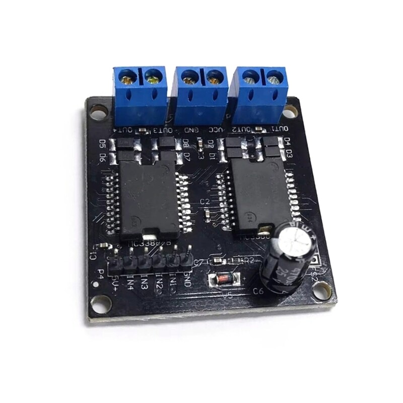 Motor Drive Module MC33886 4 Channel Output Robot Intelligent Vehicle Motor