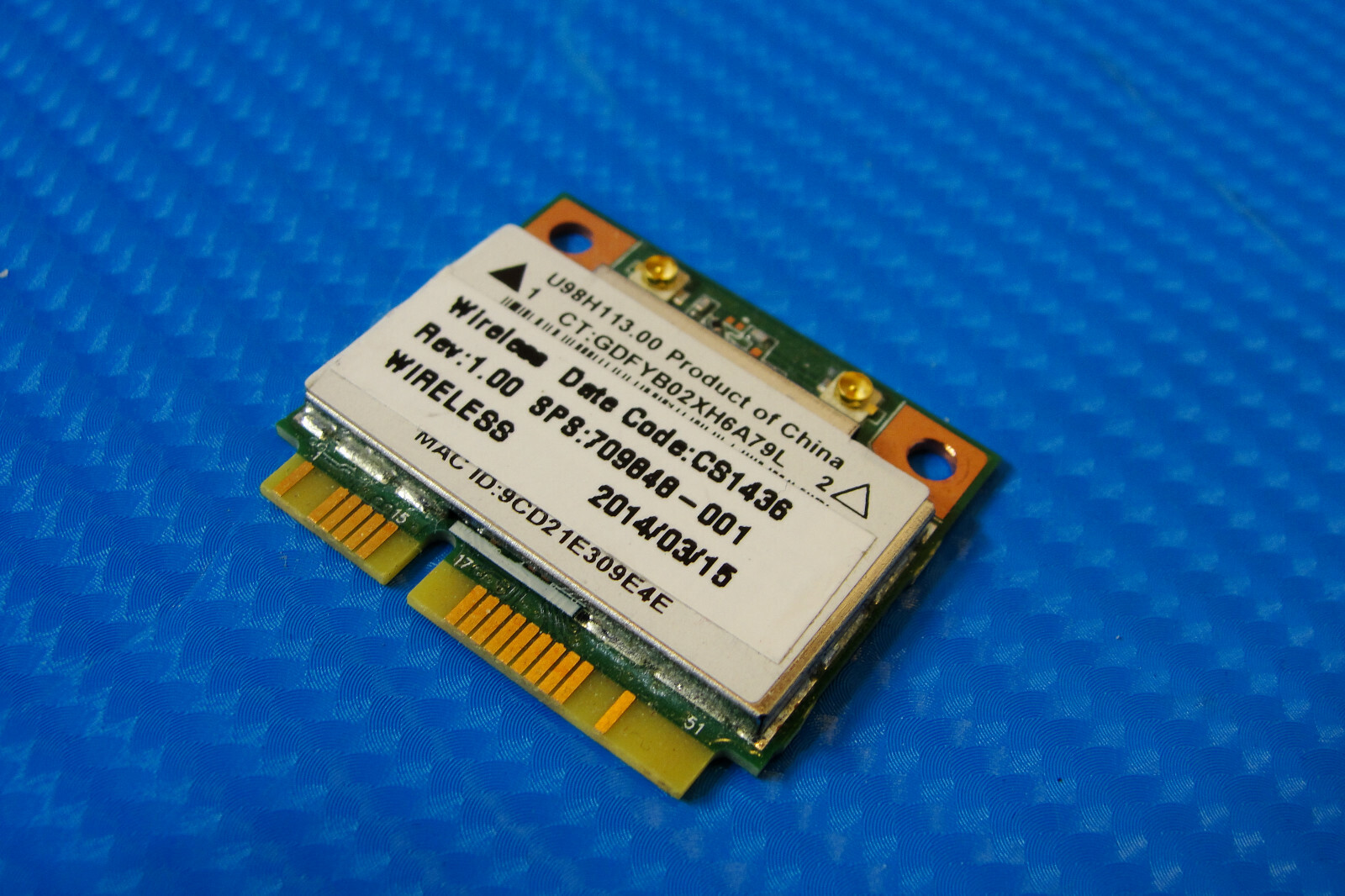 HP ENVY 17t-j100 17.3" Genuine WiFi Wireless Card RTL8188EE 709848-001