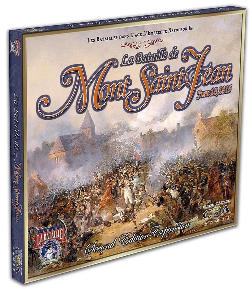 Clash Of Arms Wargames La Bataille de Mont Saint Jean Expansion Kit 2nd Edition