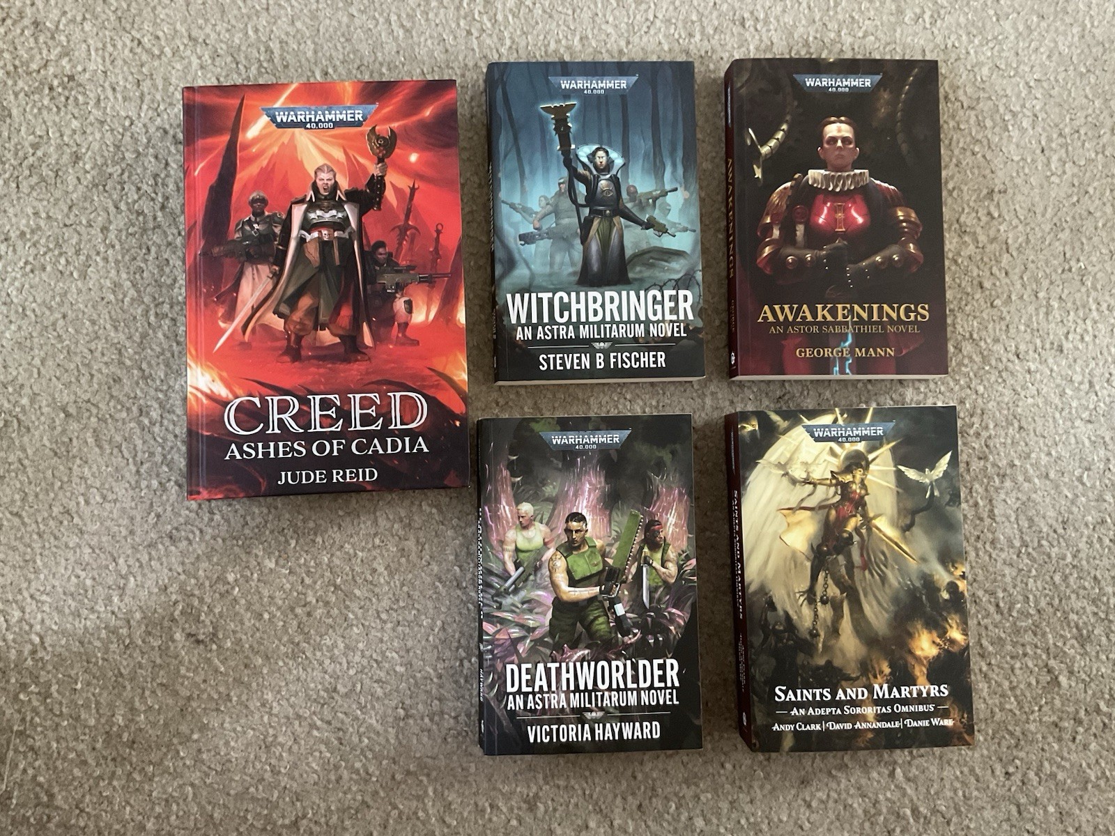 Warhammer 40k Women of the Imperium Black Library Book Lot