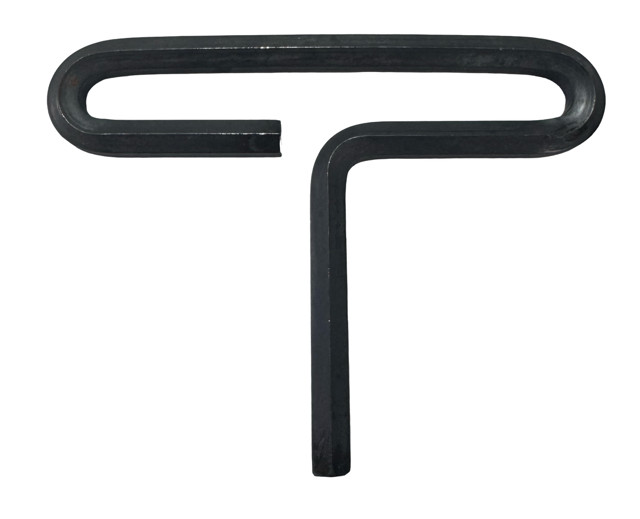 Eklind 3/8" Loop T-Handle Hex Driver, 3" Arm, USA Made 31324