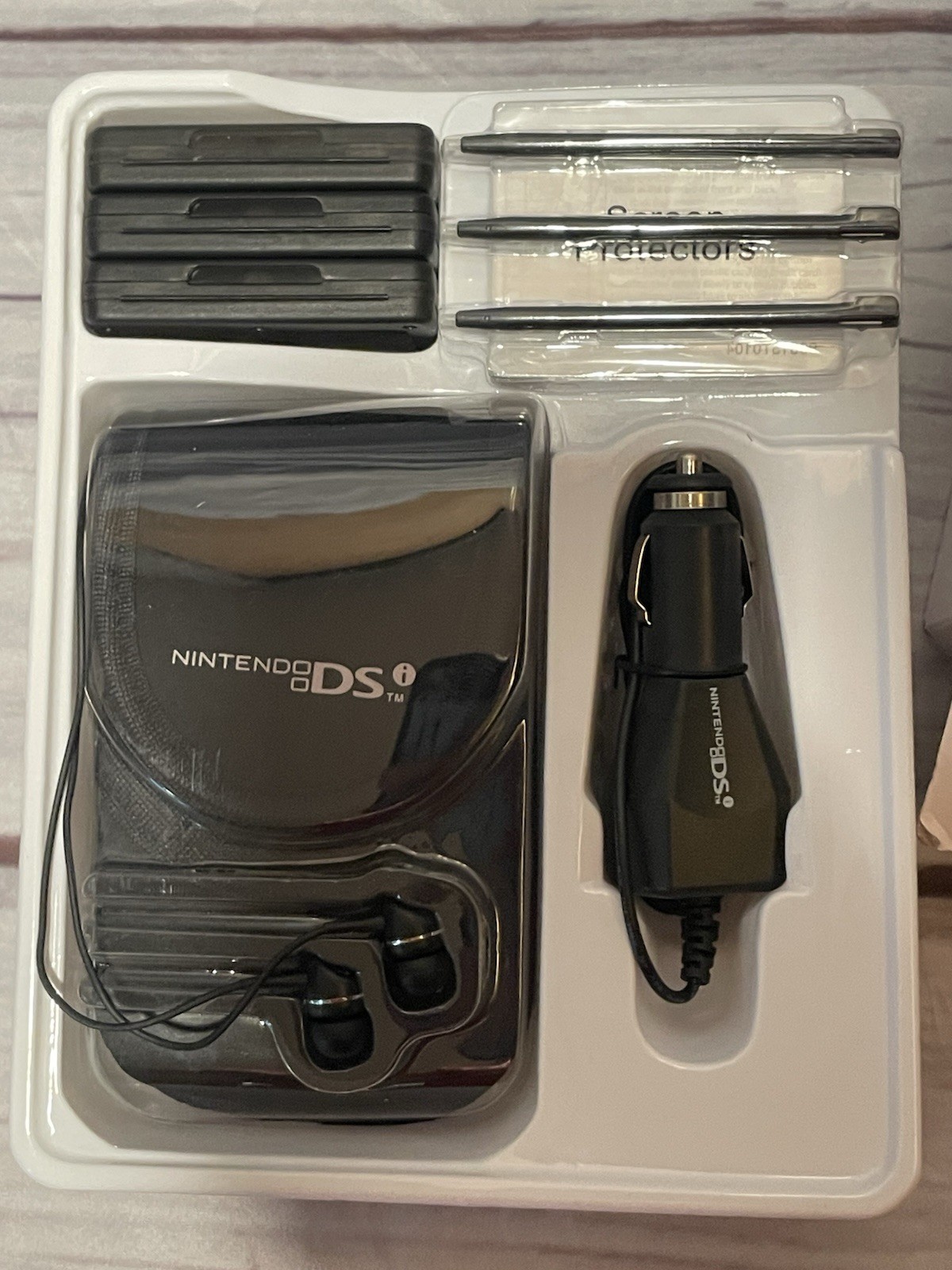 Nintendo DS Starter Kit 12 Items New Open Box