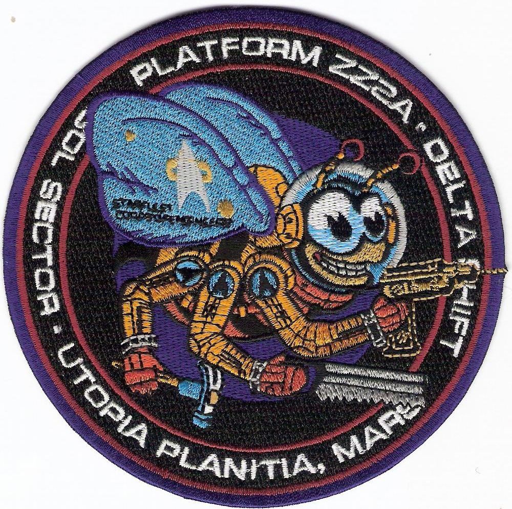 STAR TREK WORKER BEE PATCH - STK59