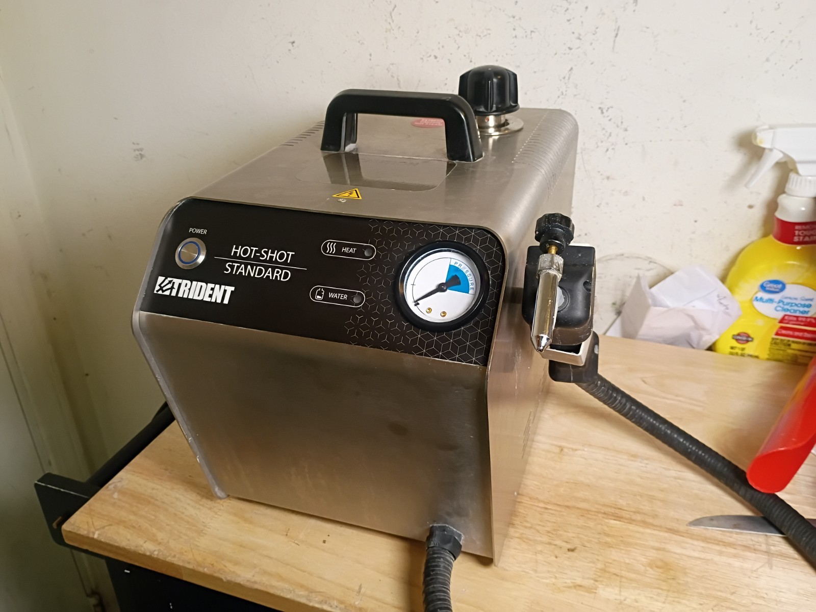 Trident The HOT-SHOT Standard 80 psi of Scalding Steam  **Instant Sterilization