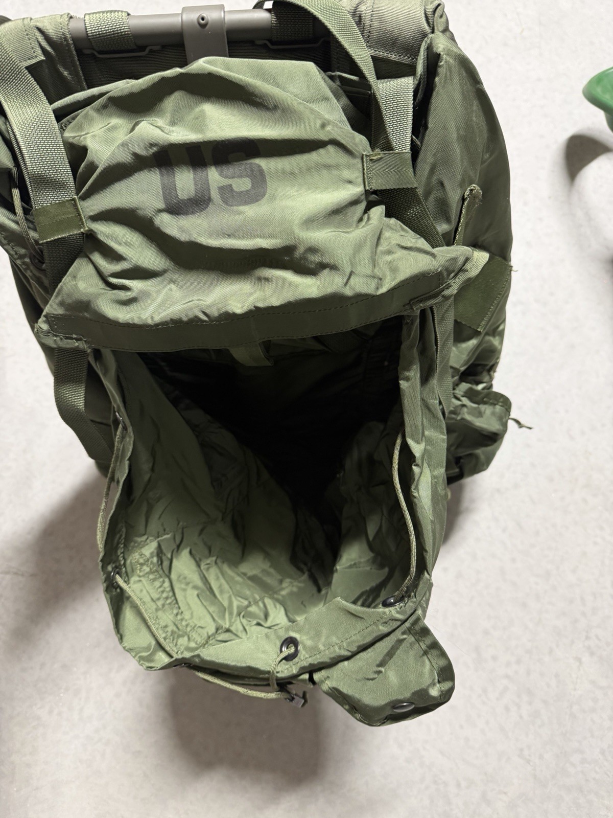 US Military Green Field Pack Backpack with Frame Original