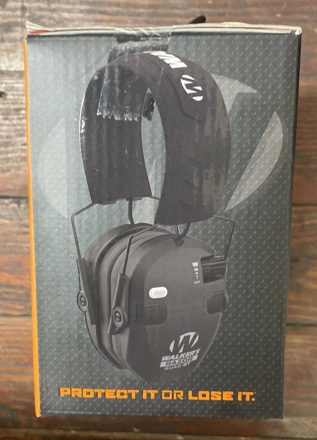 Walker’s Razor Slim Comm Bluetooth Electronic Hearing Protection Muffs Black