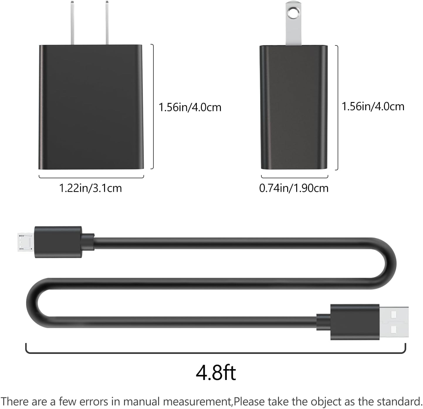 Micro USB Power Cord for Roku Streaming Stick, Roku Express Plus, Roku Premier/P