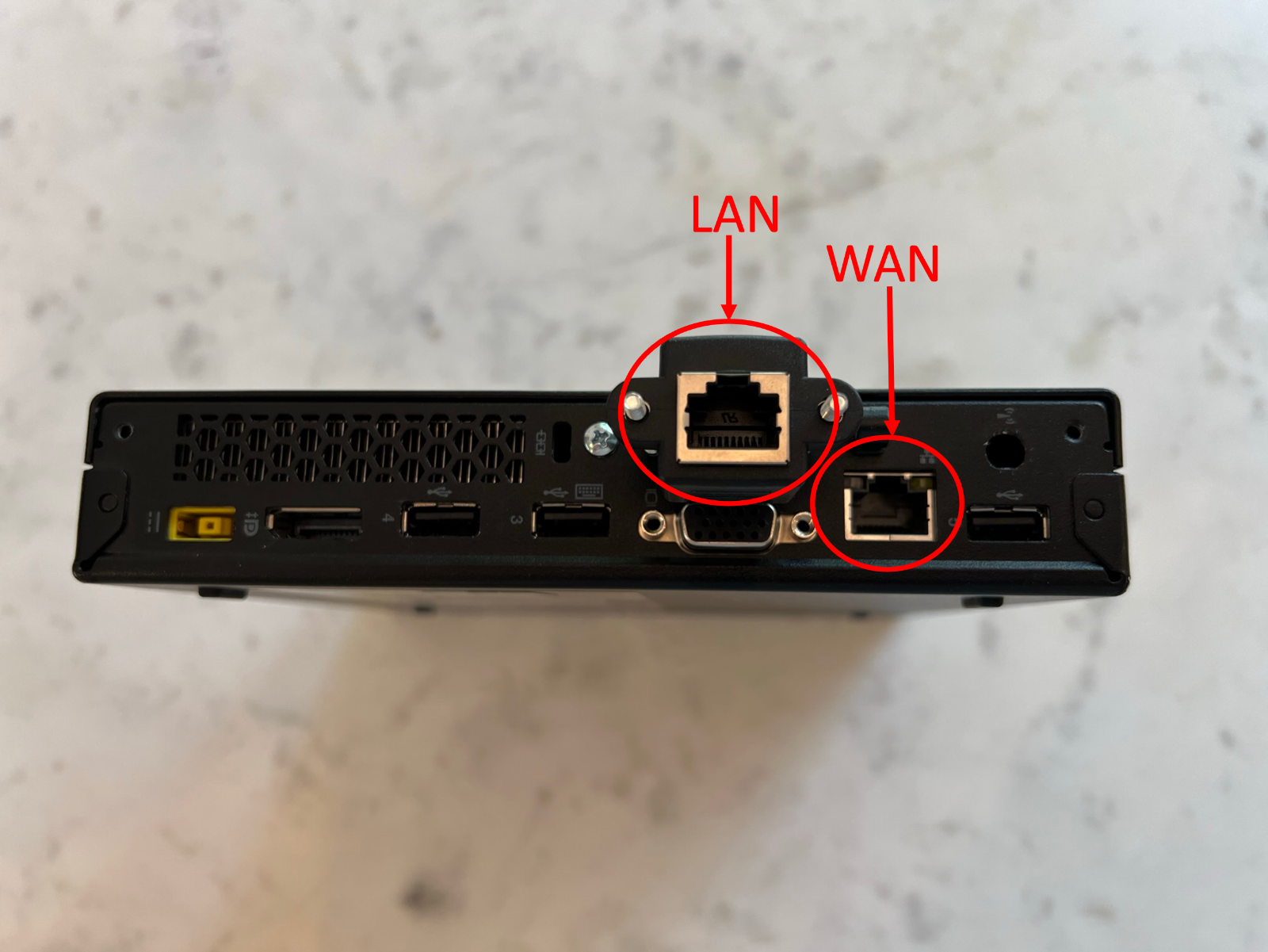 Custom M73 Tiny i3 2X Intel GbE NIC Firewall Router pfSense Untangle OPNSense