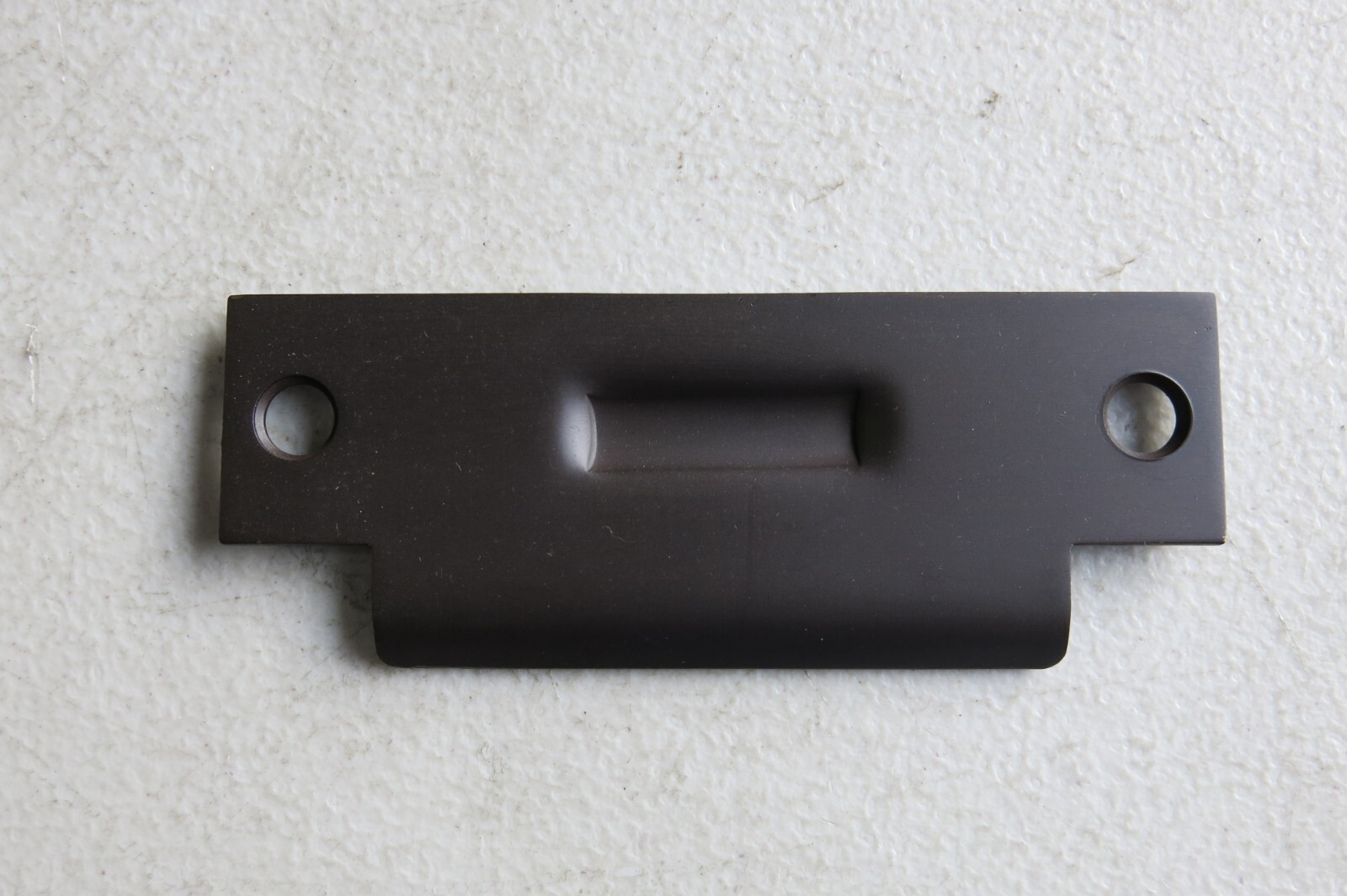 Door Strike Extended Lip Dimple 4-7/8" x 1-1/4" Bronze Finish - 5 Pcs