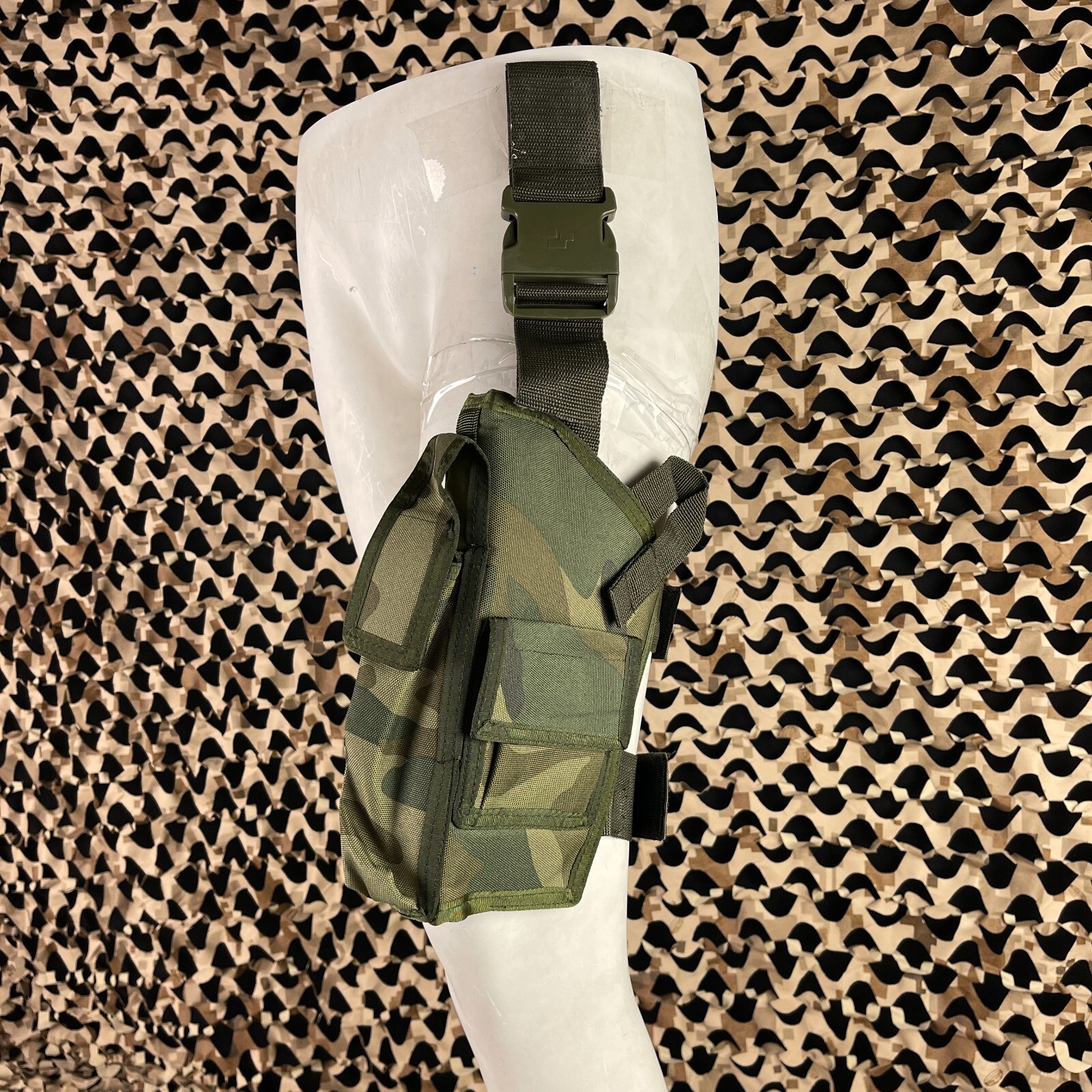NEW Special Ops Eliminator Holster - Left Hand - Woodland Camo