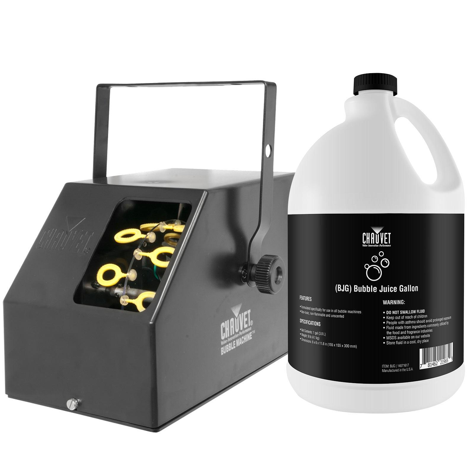 Chauvet DJ B-250 Bubble Machine + 1 Gallon Bubble Fluid idjnow