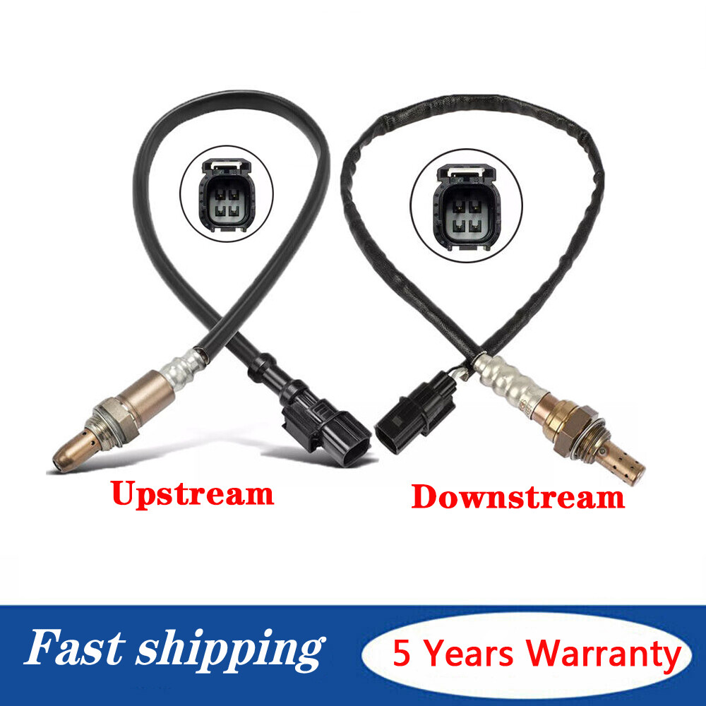 2Pcs Oxygen O2 Sensor Up+Downstream For 2007-2012 Acura RDX 2.3L L4 Turbocharged