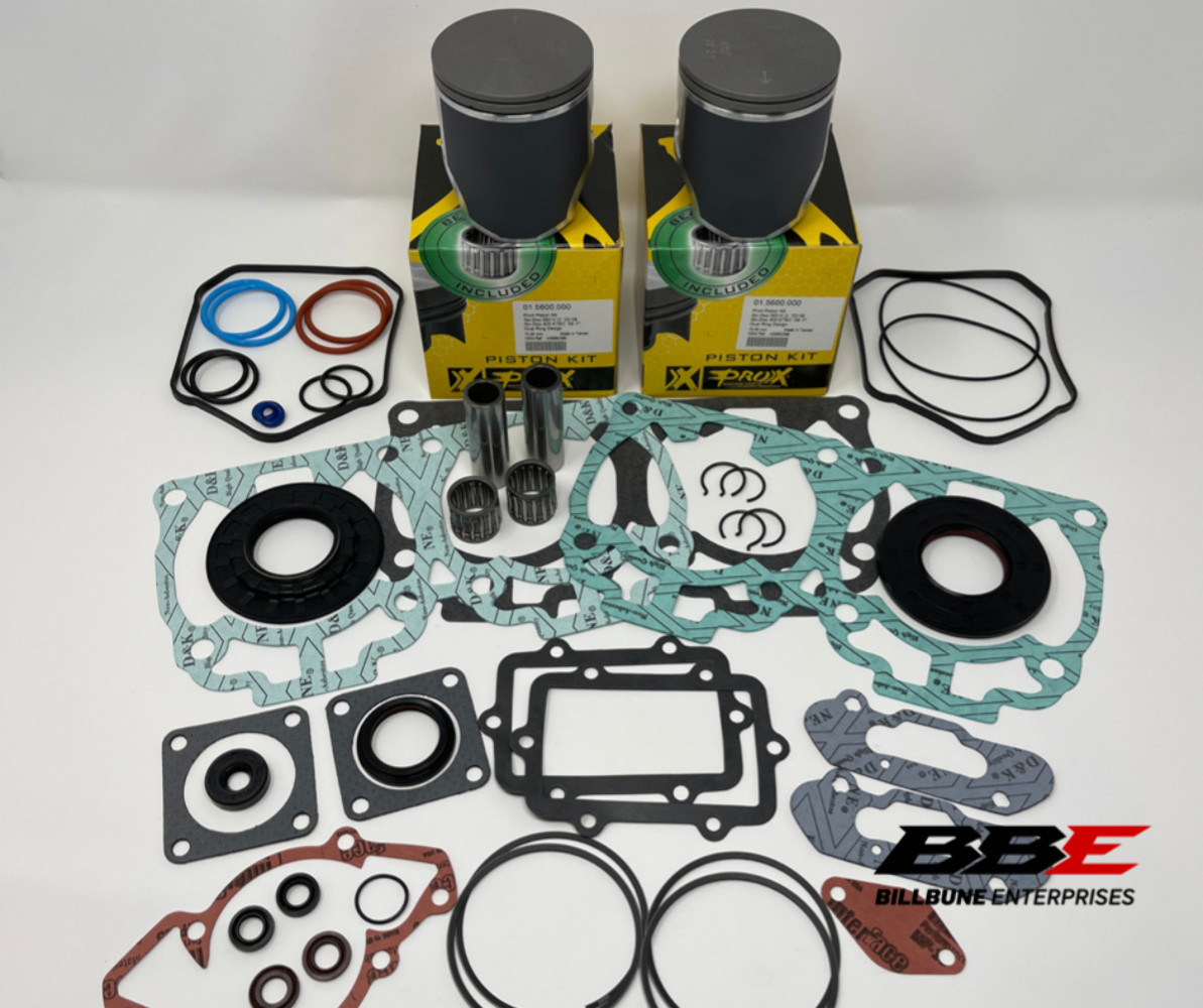 '09-'19 Ski-doo 600 ETEC Standard 72mm Bore Pistons / Comp. Gasket Kit with Seal