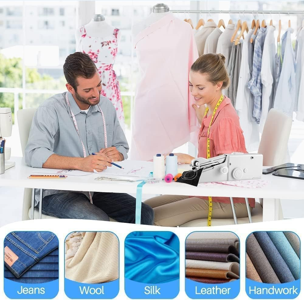 Handheld Sewing Machine, Portable & Cordless Mini Sewing Machine for | Beginners
