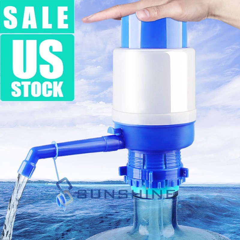 No Electricity Needed Portable Hand-Powered water dispenser pump for 5 Gal Jug