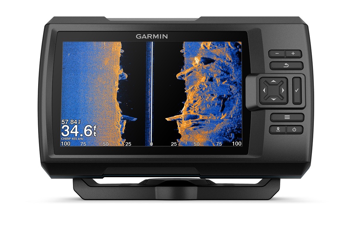 Garmin 010-02553-00 Striker Vivid 7sv 7" Fishfinder Gps Track Plotter With Gt52