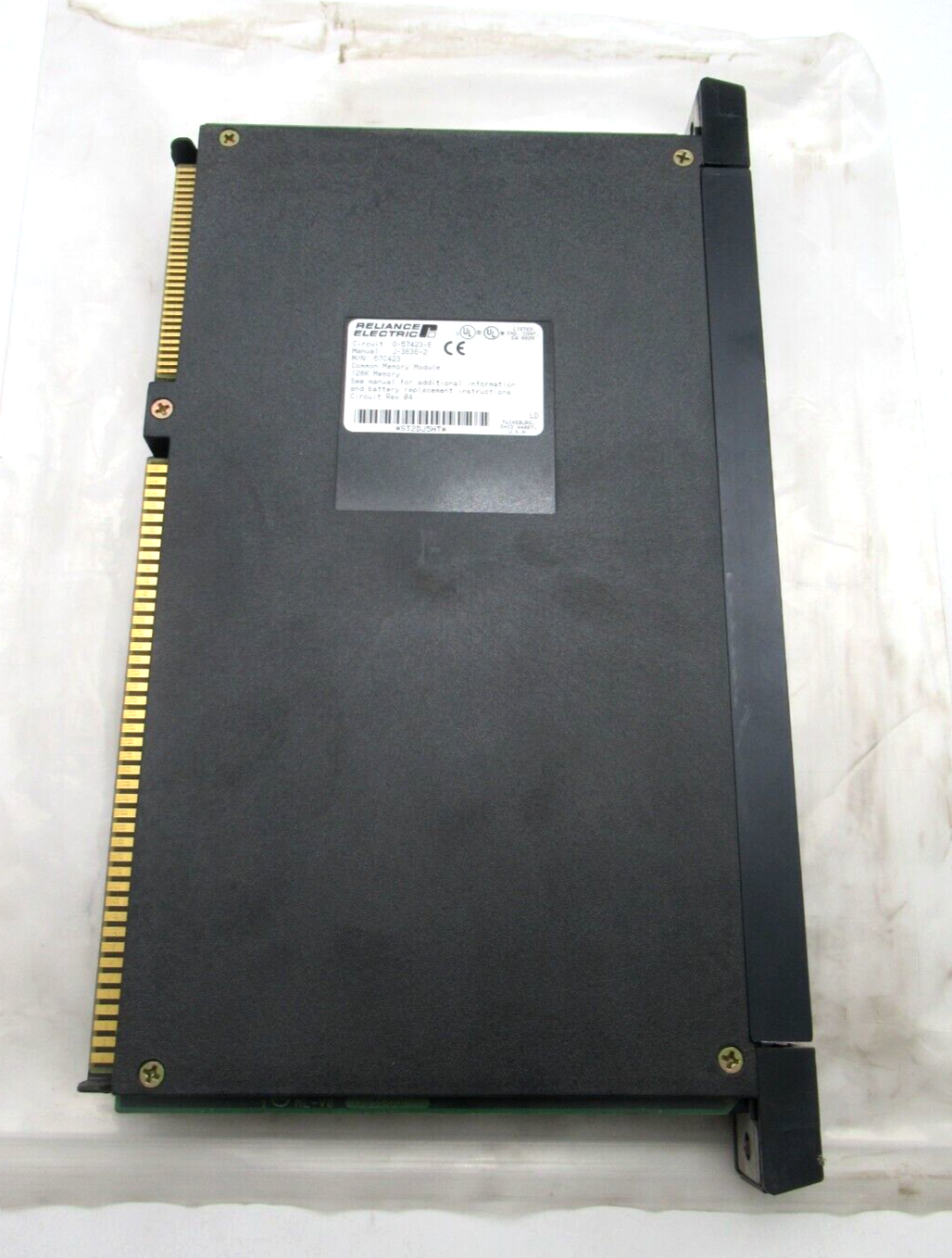 Reliance Electric ABB 57C423 Common Memory Module 128k 0-57423-E GREAT CONDITION