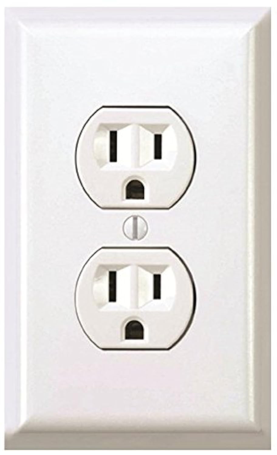 Fake Electrical Outlet Stickers - Stick on Outlet for Funny Pranks (12, Power...