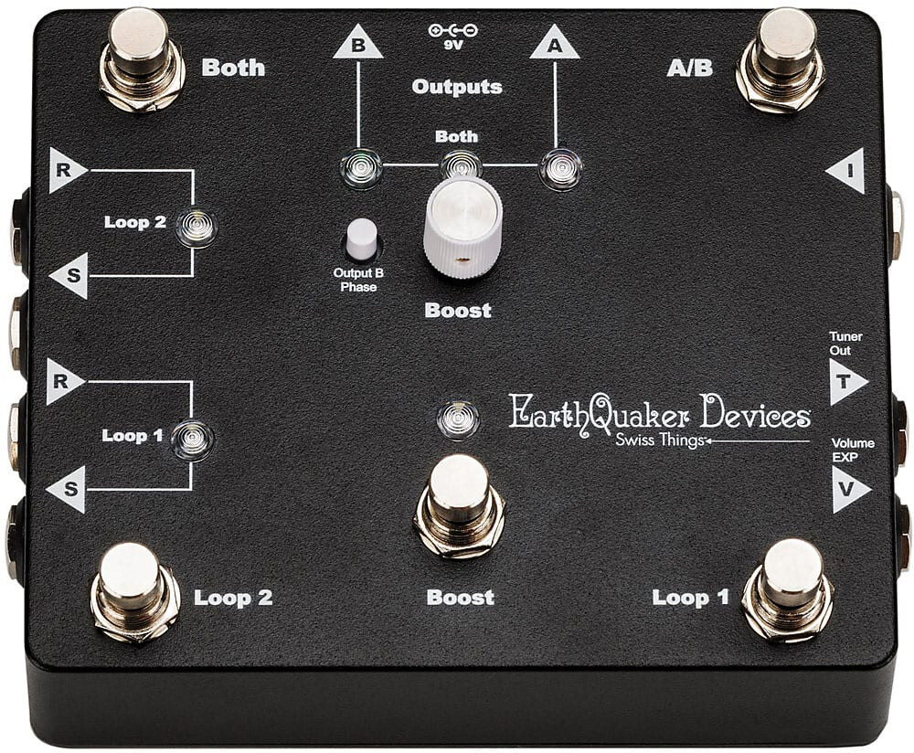 EarthQuaker Swiss Things Pedalboard Reconciler