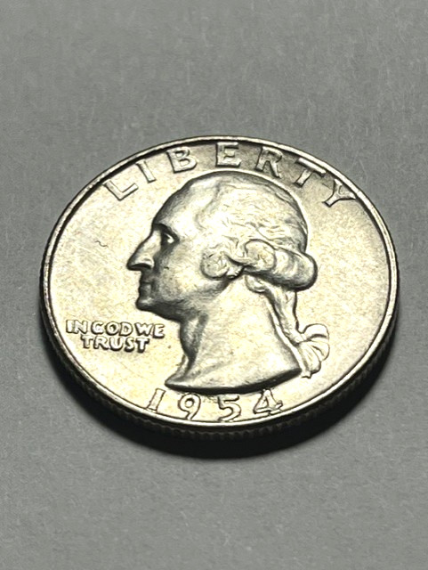 1954-D Washington Quarter/Silver/Unc+ #11215