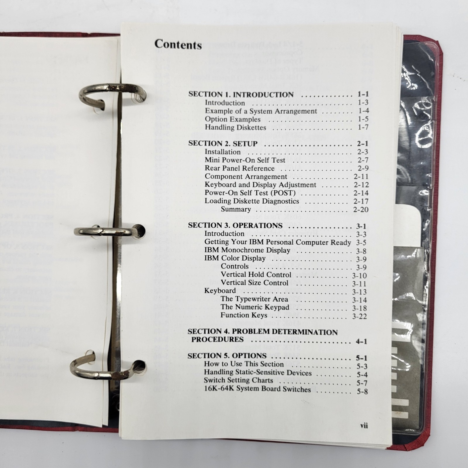 IBM Guide to Operations Hardware Reference Library 6322510 Water Damage