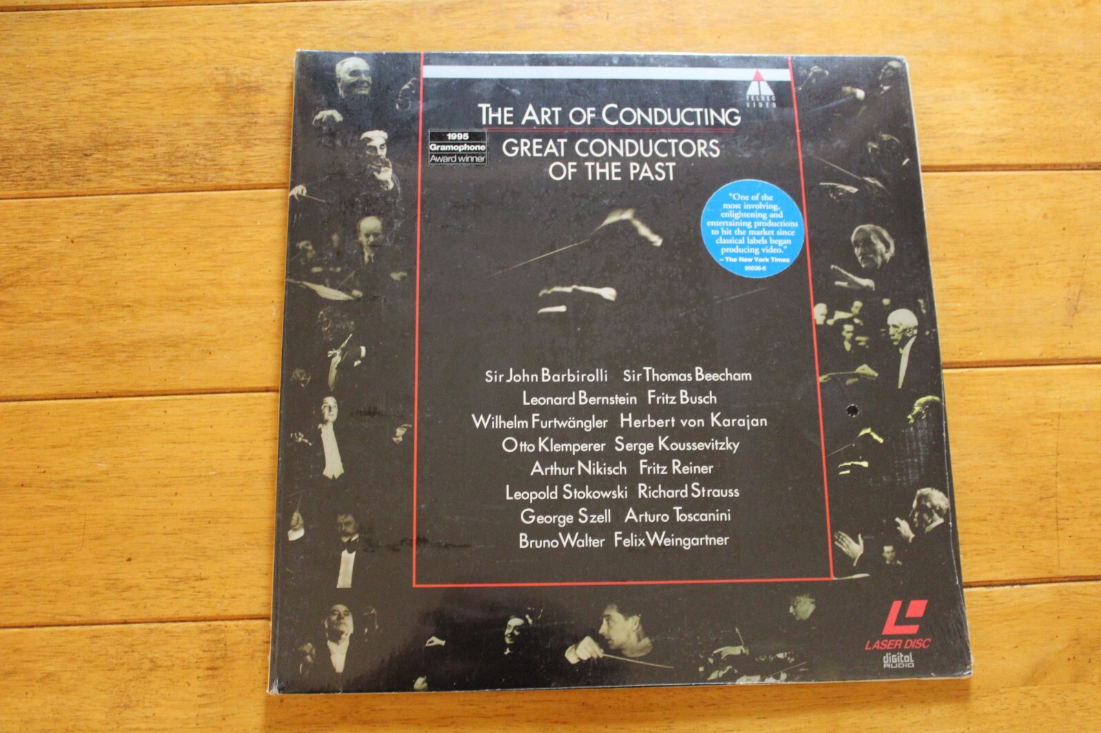 THE ART OF CONDUCTING - GREAT CONDUCTERS OF THE PAST LASERDISC [NEW SEALED] LD