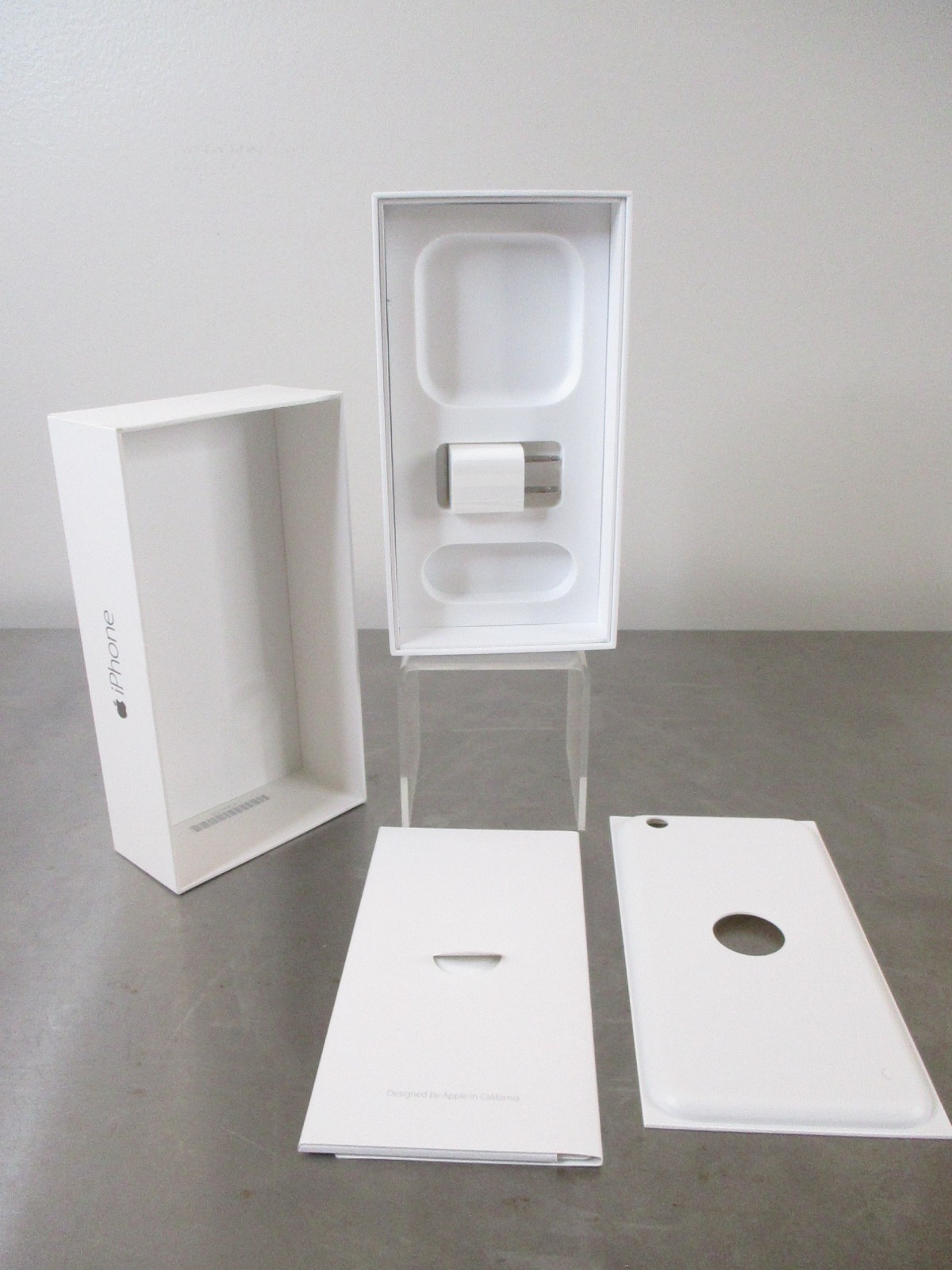 Apple iPhone 6 Box Plus Unused Accessories & Manual (No Phone Included!)